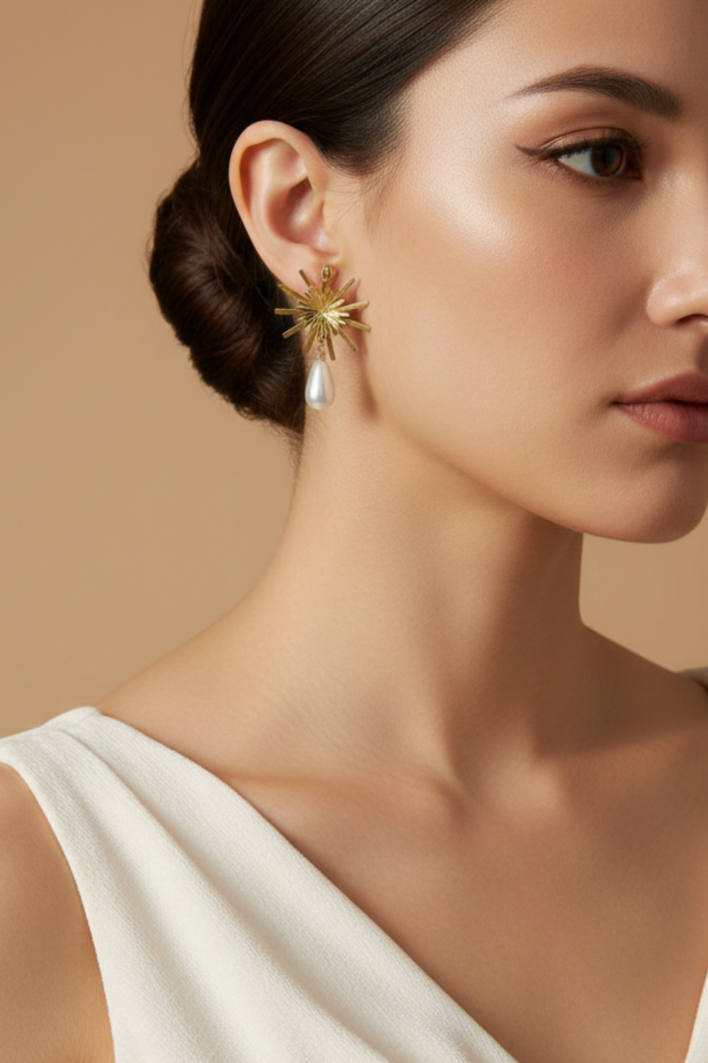 Solstice Glow Pearl Earrings