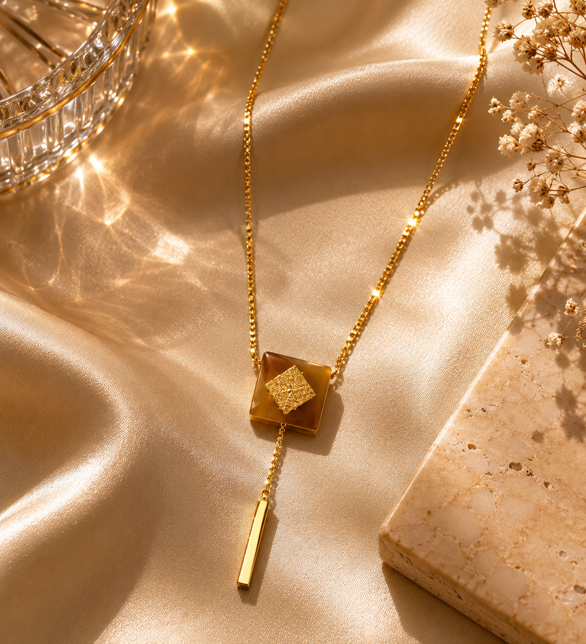 Minimal Romance 18K Gold Plated Anti Tarnish Necklace