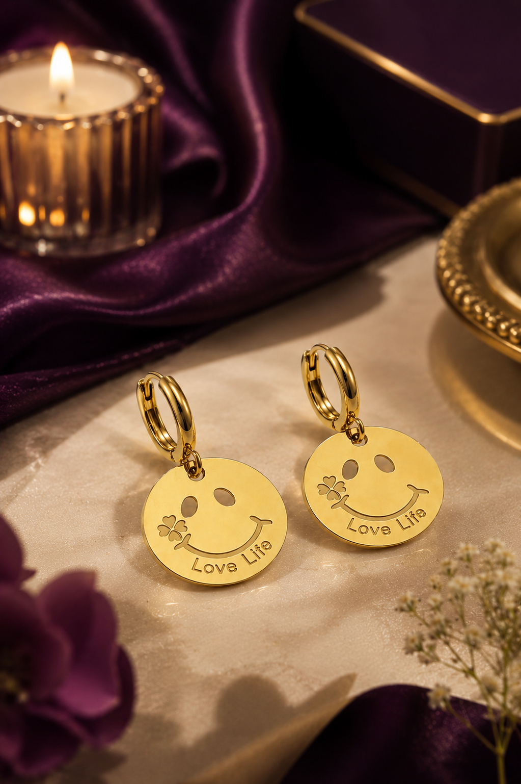 Happy Soul Statement Earrings